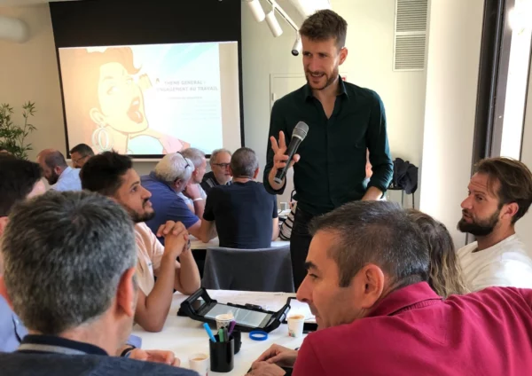 team building bande dessinée