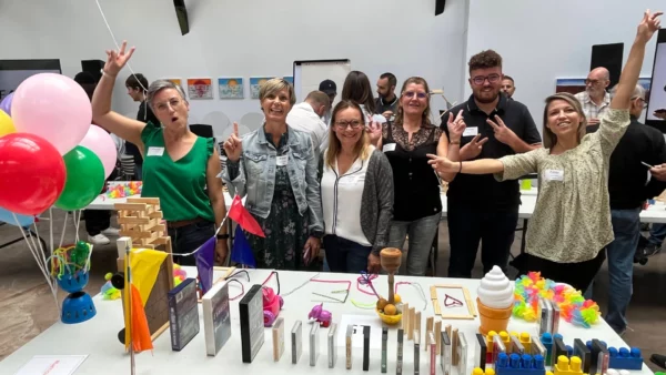 team building reaction en chaine