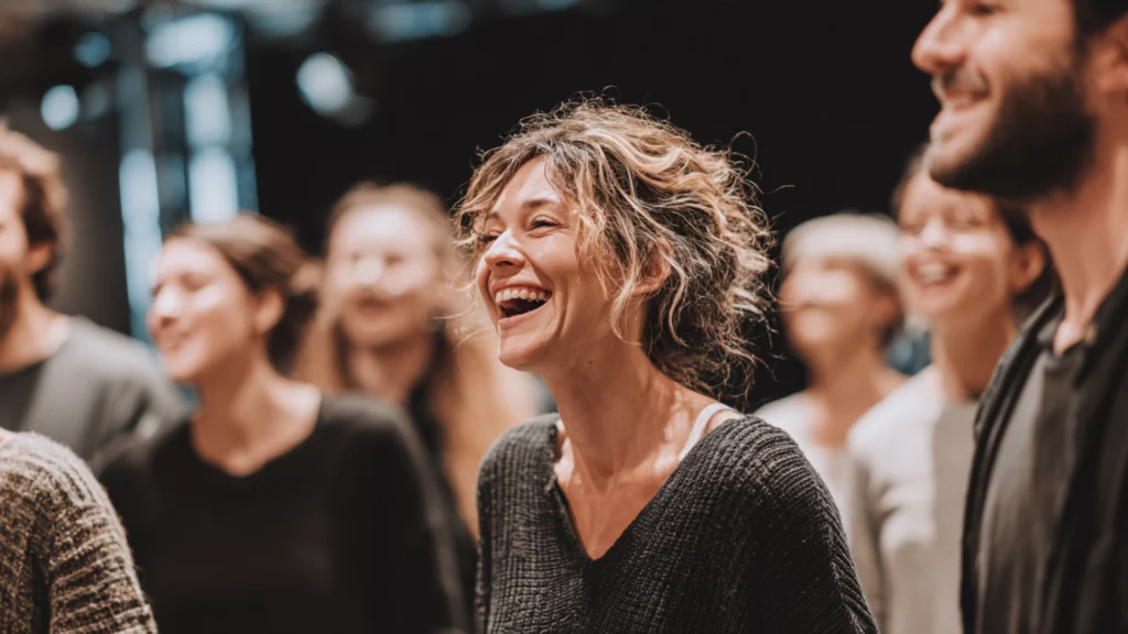 Improvisation théâtre ; jeu d'entreprise ; team building ; repas d'entreprise