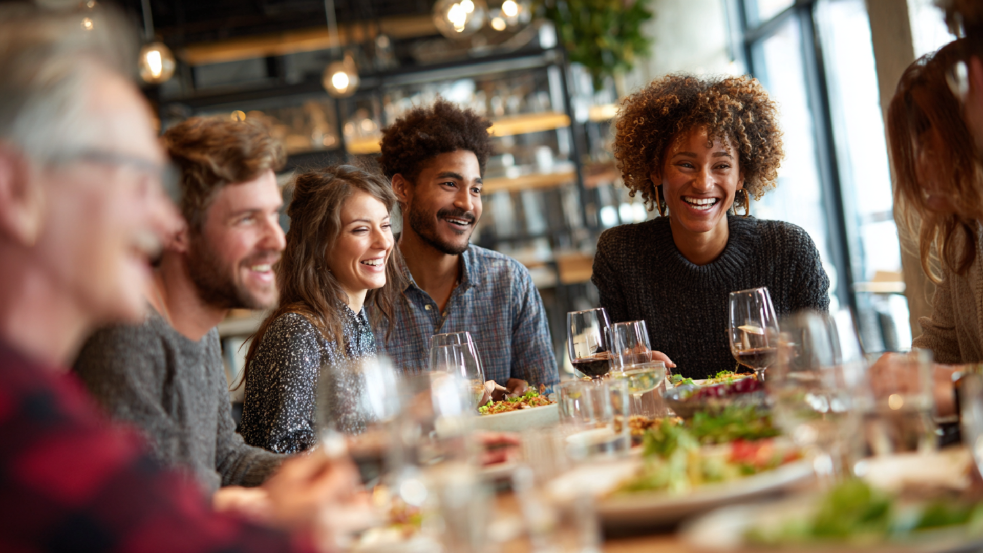 repas d'entreprise ; animations repas assis ; team building